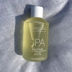 The White Company Spa Restore Luxury Bath Oil